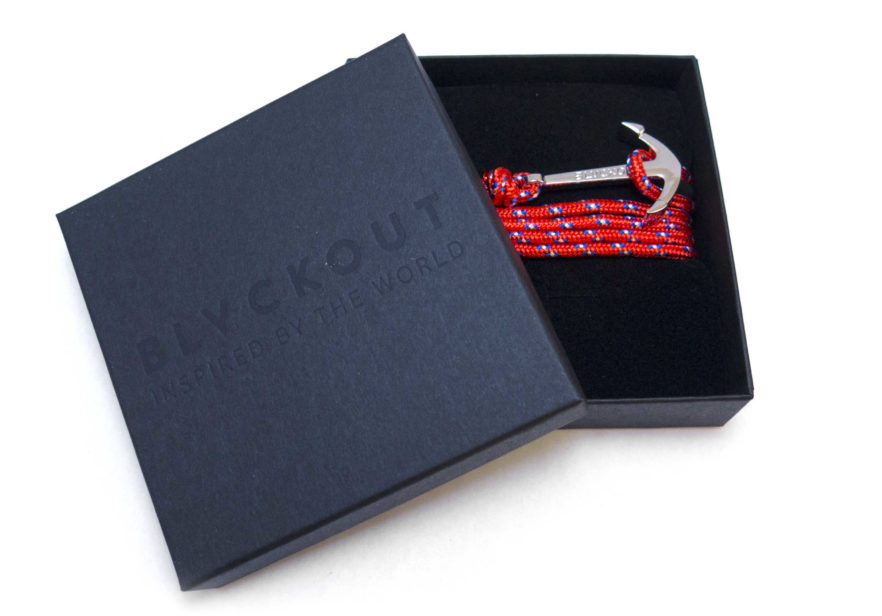 BLVCKOUT Beijing Anchor bracelet in giftbox