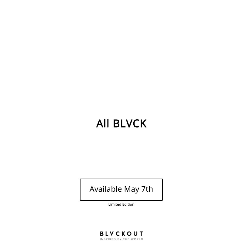 All BLVCK Anchor Bracelet